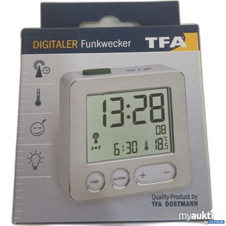 Artikel Nr. 919109: TFA Digitaler Funkwecker