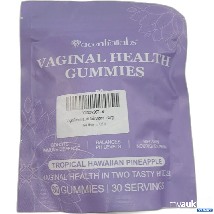 Artikel Nr. 984109 Artikel Nr. 984109: acentifallabs Vaginal Health Gummies 60