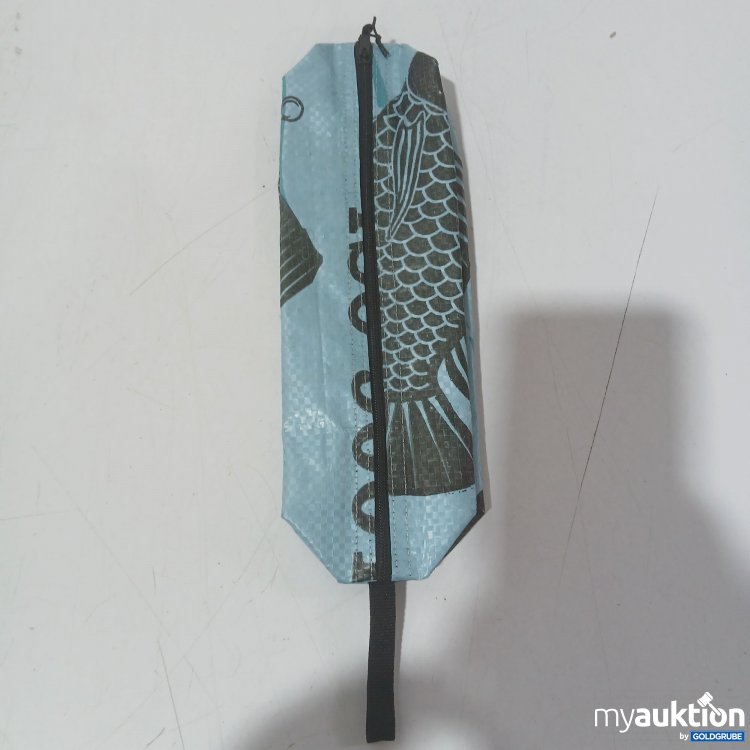 Artikel Nr. 989109: Upcycling-Mäppchen blau ca 25x8cm 