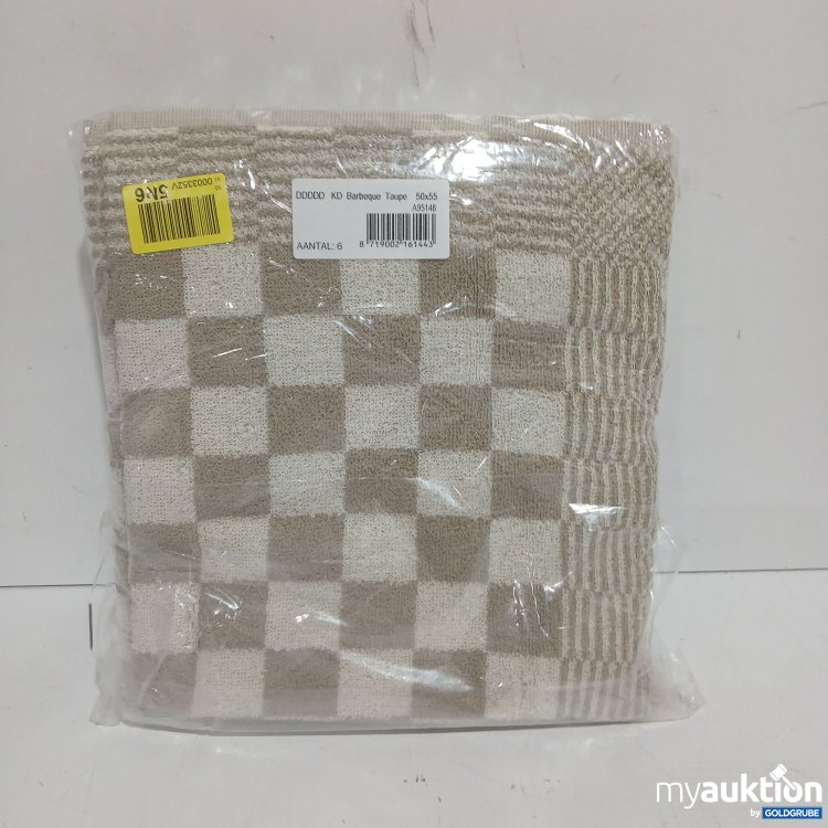 Artikel Nr. 994109 Artikel Nr. 994109: Küchentuch kariert Barbeque taupe 50x55 6Stk