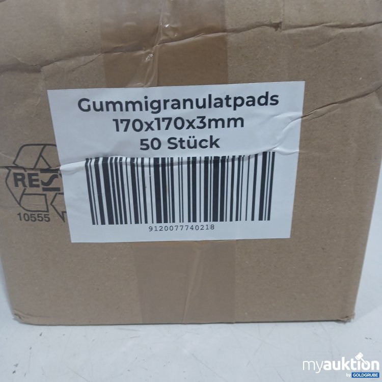 Artikel Nr. 463110 Artikel Nr. 463110: Gummigranulatpads 170x170x3mm 50Stk