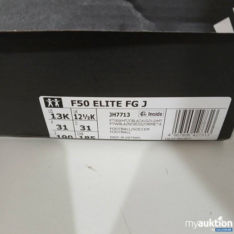 Artikel Nr. 464110: Adidas F50 Elite FG J Fußballschuhe Größe 31