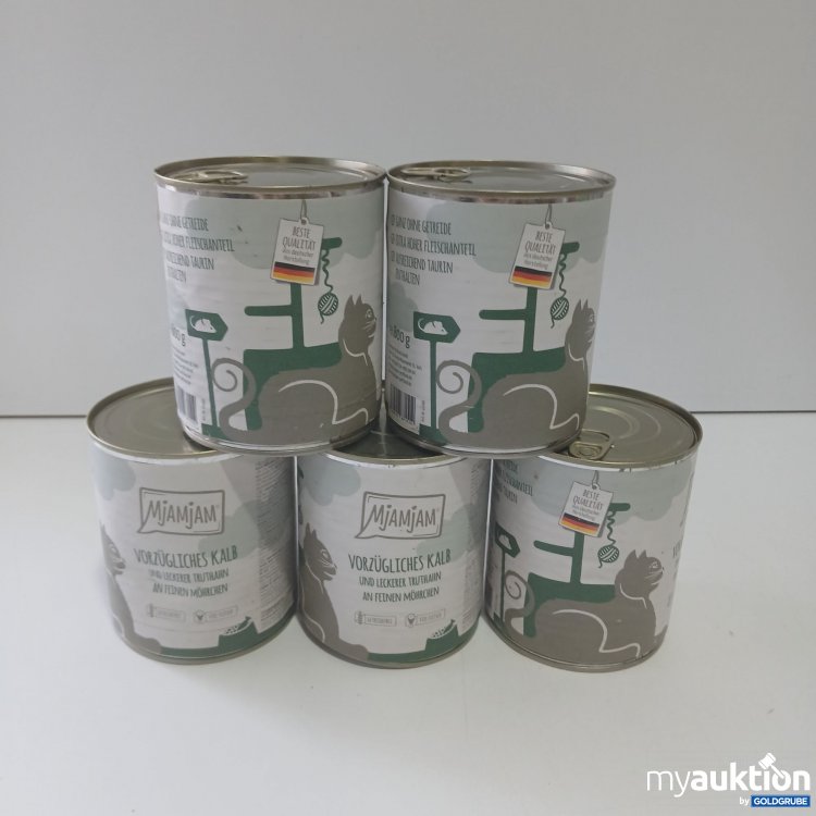 Artikel Nr. 852110: Mjamjam Katzenfutter 5x800g