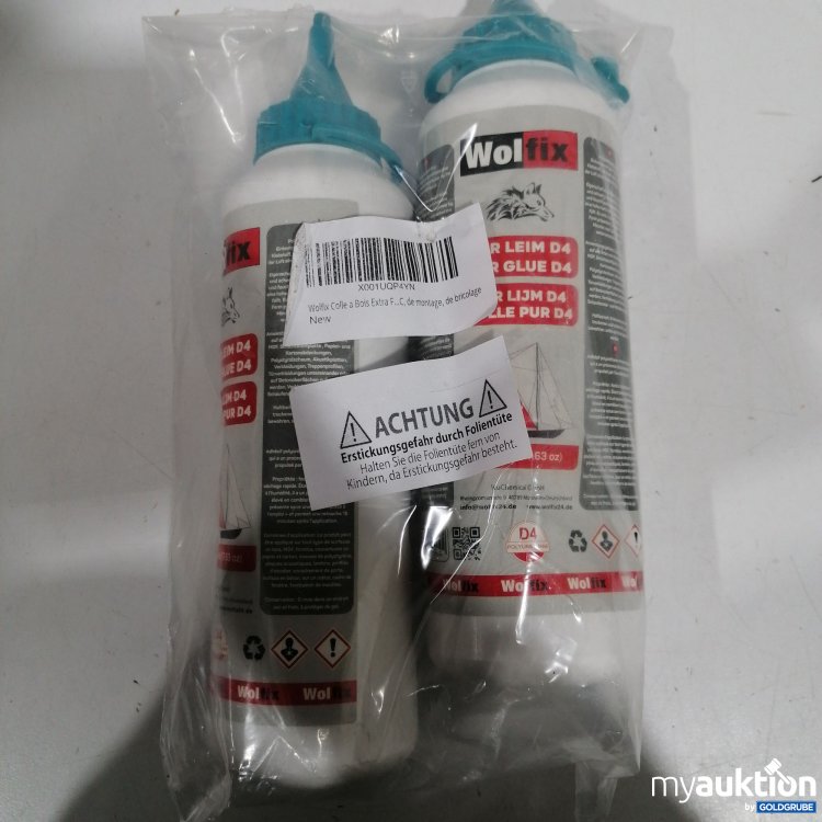 Artikel Nr. 896110: Wolfix Pur Leim 2x500g