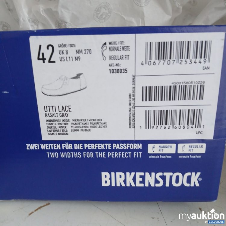 Artikel Nr. 954110: Birkenstock Utti Lace Basalt Gray 42