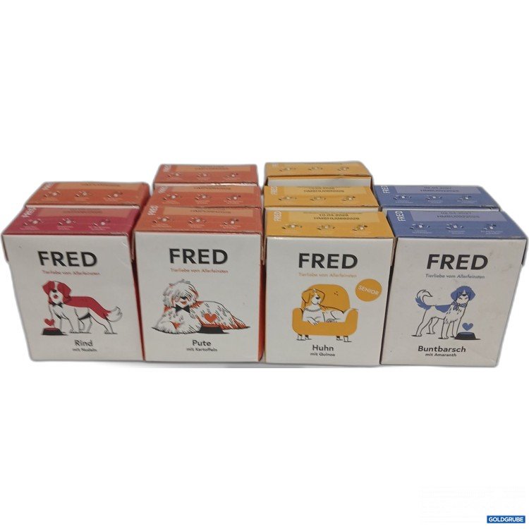 Artikel Nr. 969110: Fred Hundefutter diverse Sorten 10x390g
