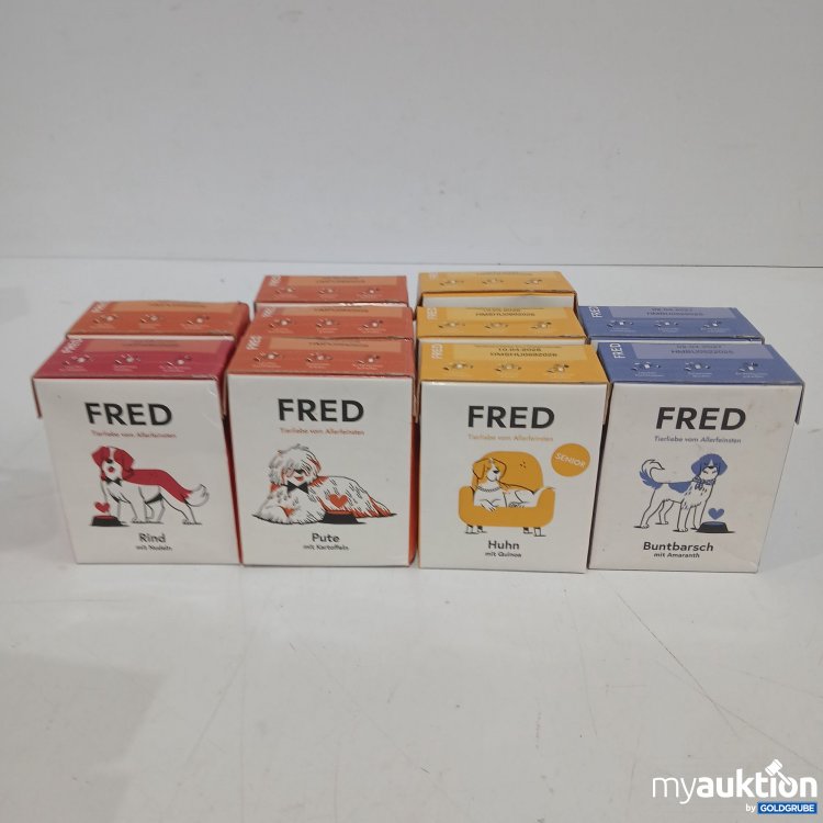 Artikel Nr. 969110: Fred Hundefutter diverse Sorten 10x390g