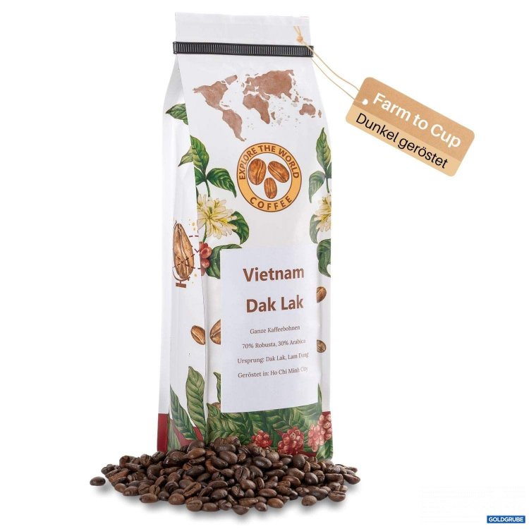 Artikel Nr. 362111: EXPLORE THE WORLD COFFEE Vietnam Dak Lak 500g