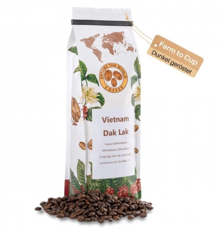 Artikel Nr. 362111 Artikel Nr. 362111: EXPLORE THE WORLD COFFEE Vietnam Dak Lak 500g
