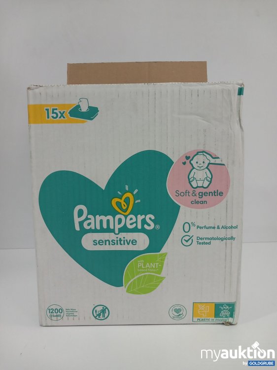 Artikel Nr. 781111 Artikel Nr. 781111: Pampers Feuchttücher Sensitiv 15x80