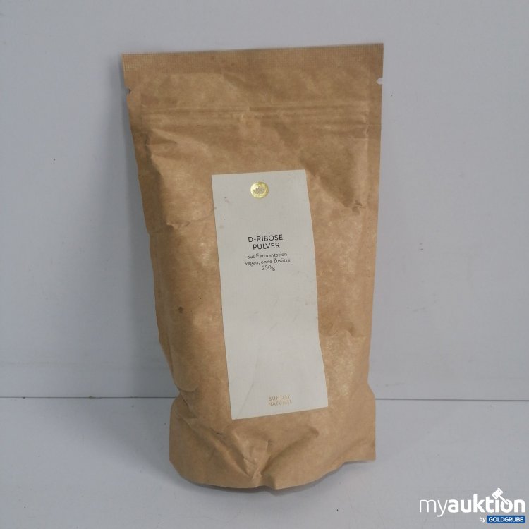 Artikel Nr. 836111 Artikel Nr. 836111: D-Ribose Pulver 250g