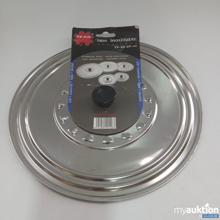 Artikel Nr. 846111 Artikel Nr. 846111: Ilsa Deckel Stainless Steel 22-24-26cm