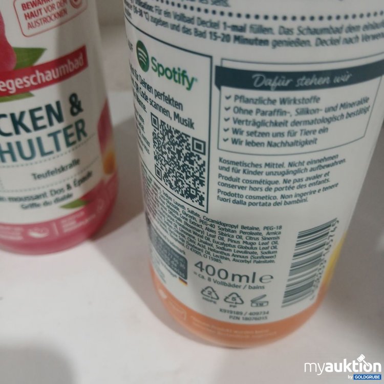 Artikel Nr. 918111: Kneipp Aroma-Pflegeschaumbad Rücken & Schulter 400 ml