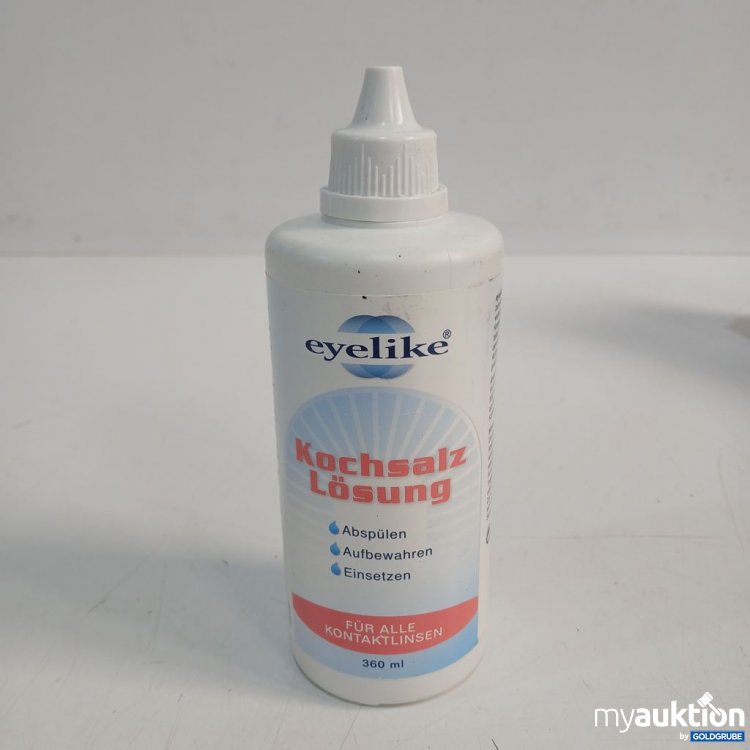 Artikel Nr. 920111: eyelike Kochsalz Lösung 360 ml