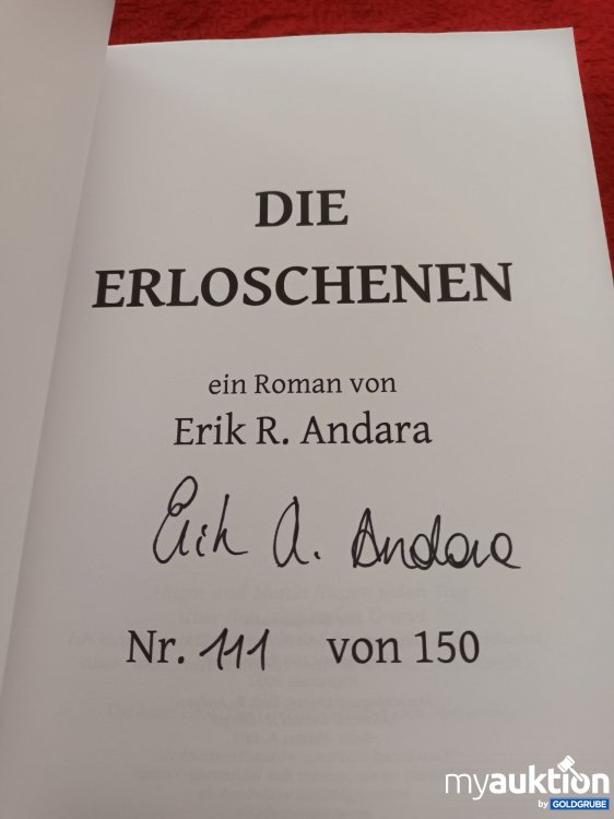 Artikel Nr. 927111 Artikel Nr. 927111: Die Erloschenen