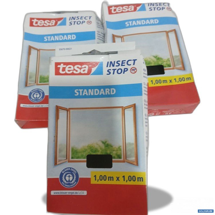 Artikel Nr. 933111 Artikel Nr. 933111: tesa Insect Stop STANDARD 1,00 m x 1,00m 3Packungen