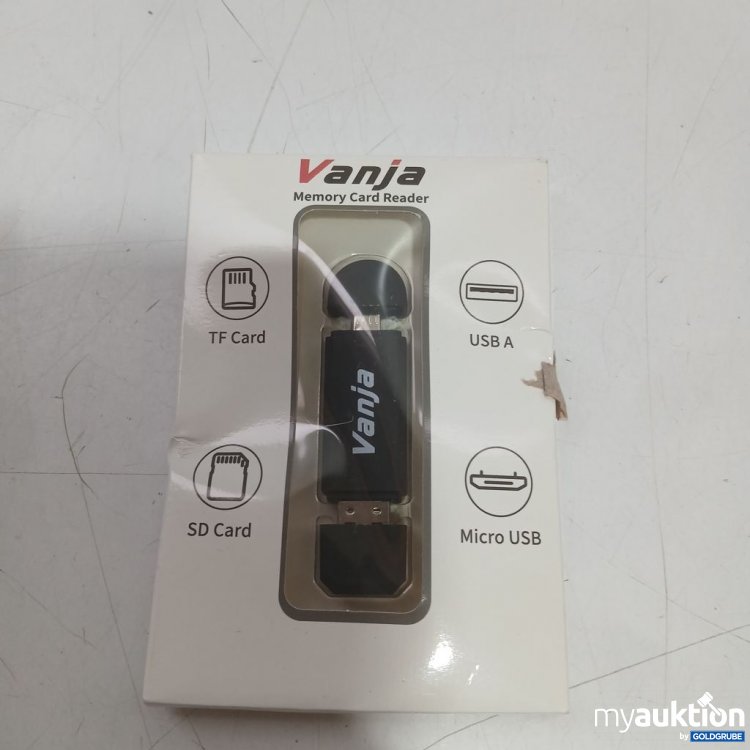 Artikel Nr. 938111 Artikel Nr. 938111: Vanja Memory Card Reader Modell 310