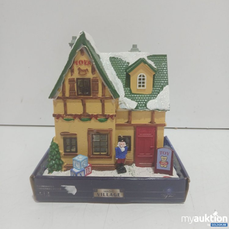 Artikel Nr. 940111 Artikel Nr. 940111: Magic Village Christmas Haus mit Licht