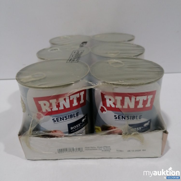 Artikel Nr. 950111: Rinti Sensitive Ross mit Kartoffel 6x800g
