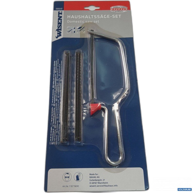 Artikel Nr. 959111: Guaranteed Bauhaus Quality Haushaltssäge-Set Art.Nr; 11079690