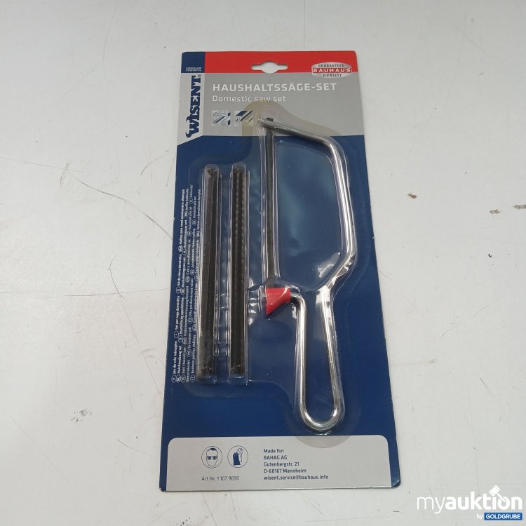Artikel Nr. 959111: Guaranteed Bauhaus Quality Haushaltssäge-Set Art.Nr; 11079690