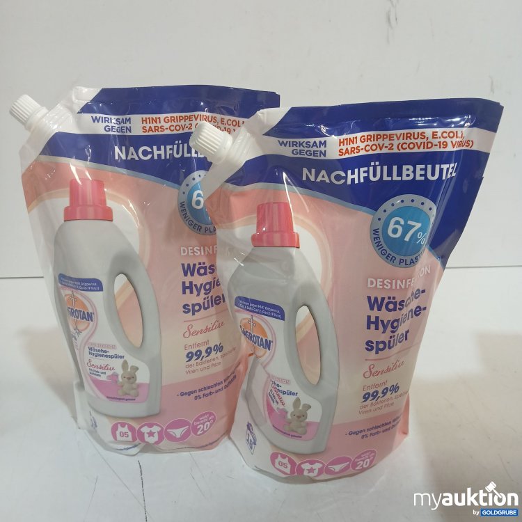 Artikel Nr. 993111 Artikel Nr. 993111: Sagrotan Desinfektion Wäsche Hygienespüler sensitive je 1,2L