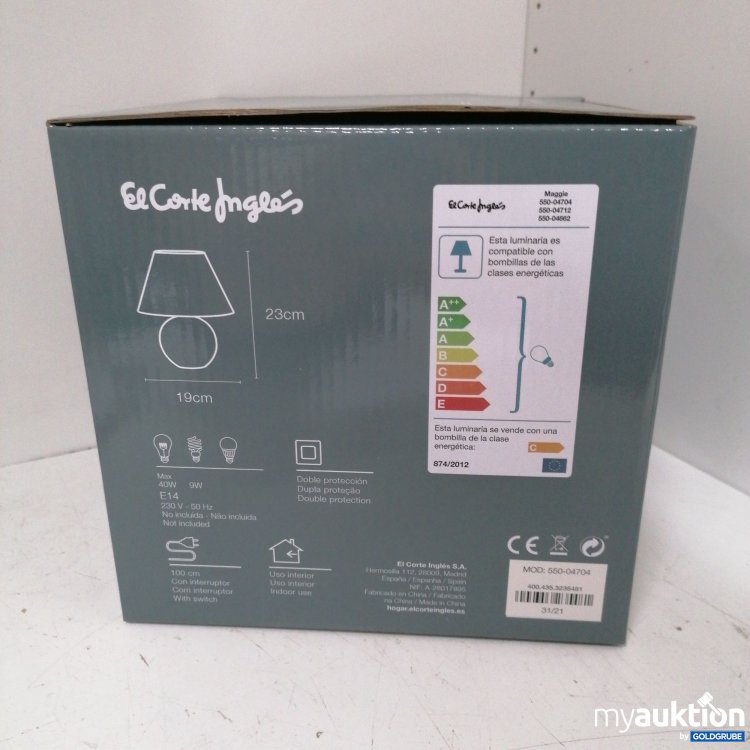 Artikel Nr. 319112 Artikel Nr. 319112: El Corte Ingles 550-04704 Tischlampe