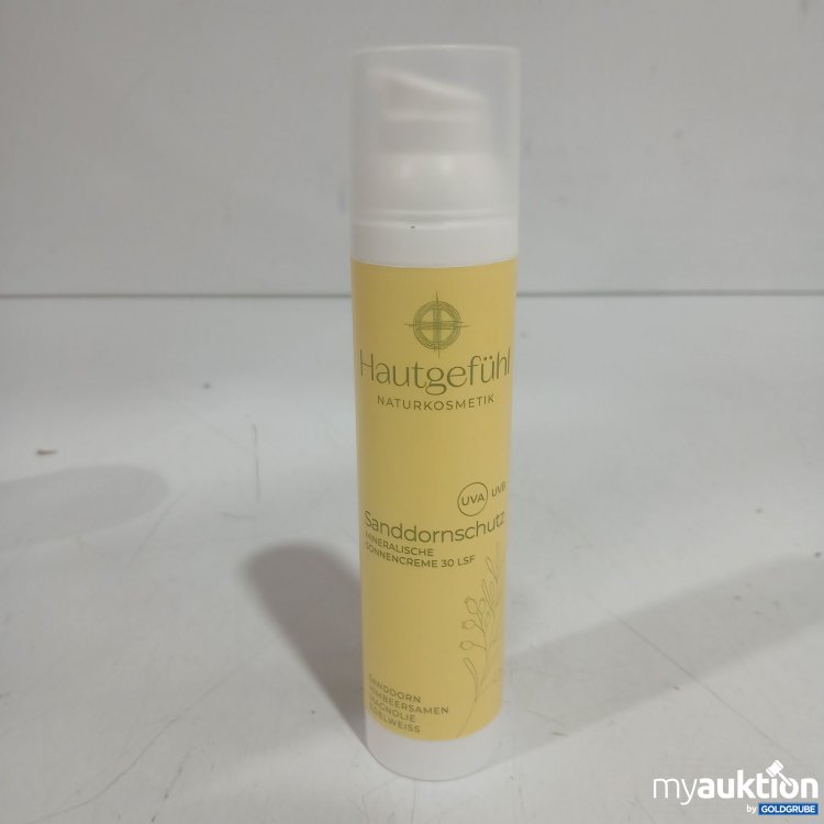 Artikel Nr. 471112 Artikel Nr. 471112: Hautgefühl Sanddornschutz Mineralische Sonnencreme 30 LSF 100ml