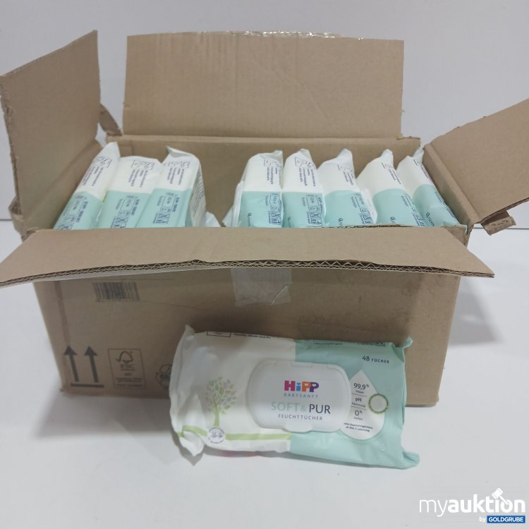 Artikel Nr. 866112: Hipp Soft&Pur Feuchttücher 18x48 Stück 