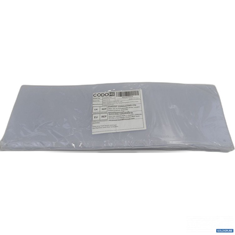 Artikel Nr. 883112: CodoHi 20 Stück Transparente Kunststoff-Urinabwehrplatten 15x40cm mit 100 Edelstahl-Kabelbindern