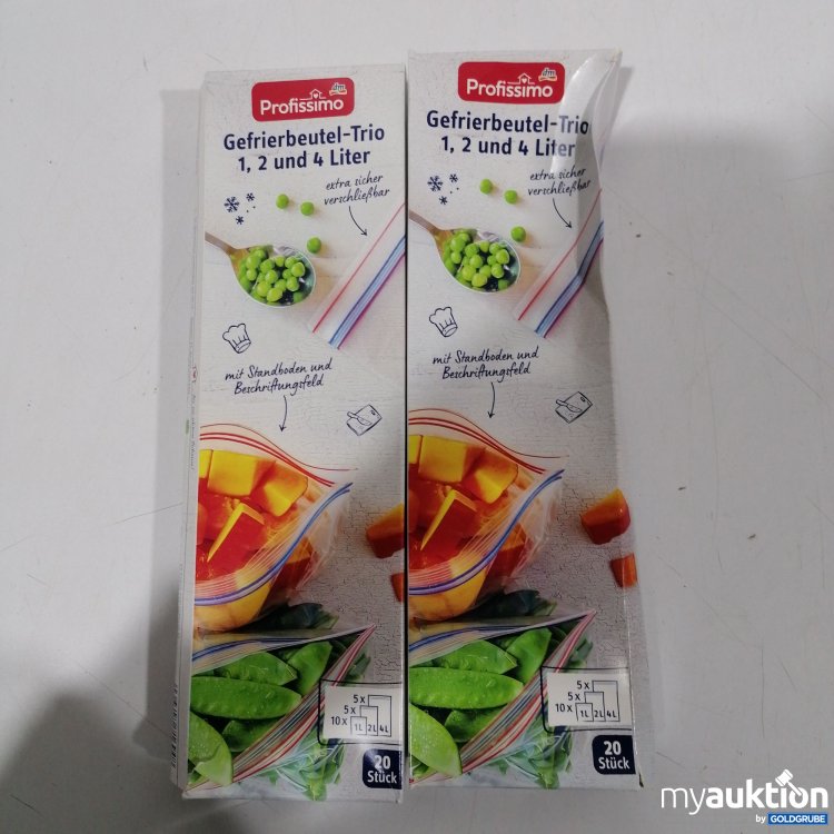 Artikel Nr. 891112: Profissimo Gefrierbeutel 1,2 & 4L 2Pkg