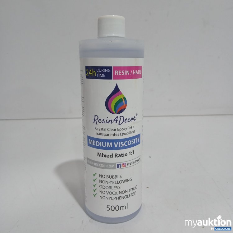 Artikel Nr. 894112: Resin4 Decor Medium Viskosity 500ml 