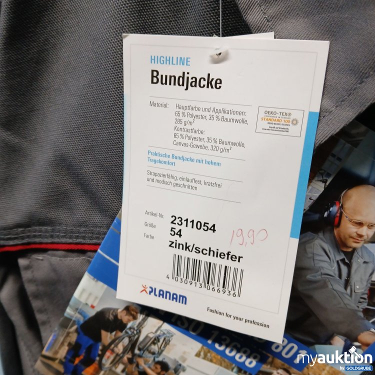 Artikel Nr. 908112: Planam Bundjacke 