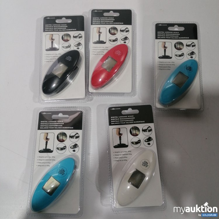 Artikel Nr. 916112 Artikel Nr. 916112: Digitale Kofferwaage 5Stk