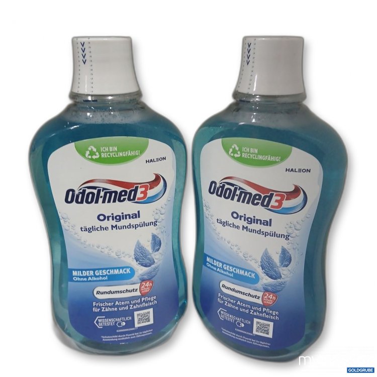 Artikel Nr. 918112: Odol-med3 Original tägliche Mundspülung milder Geschmack 500 ml