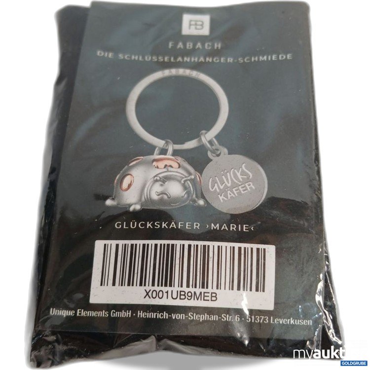 Artikel Nr. 920112: Fabach Schlüsselanhänger Glückskäfer Marie