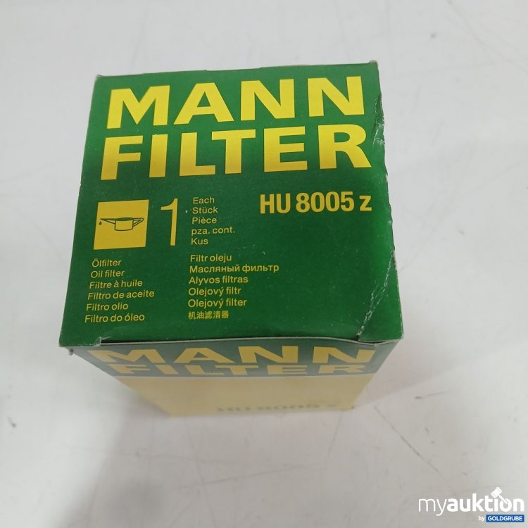 Artikel Nr. 933112 Artikel Nr. 933112: MANN FILTER Ölfilter HU 8005 z