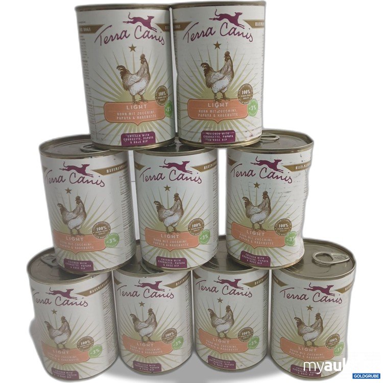 Artikel Nr. 951112: Terra Canis Hundefutter light Huhn mit Zucchini, Papaya & Hagebutte je 400g 