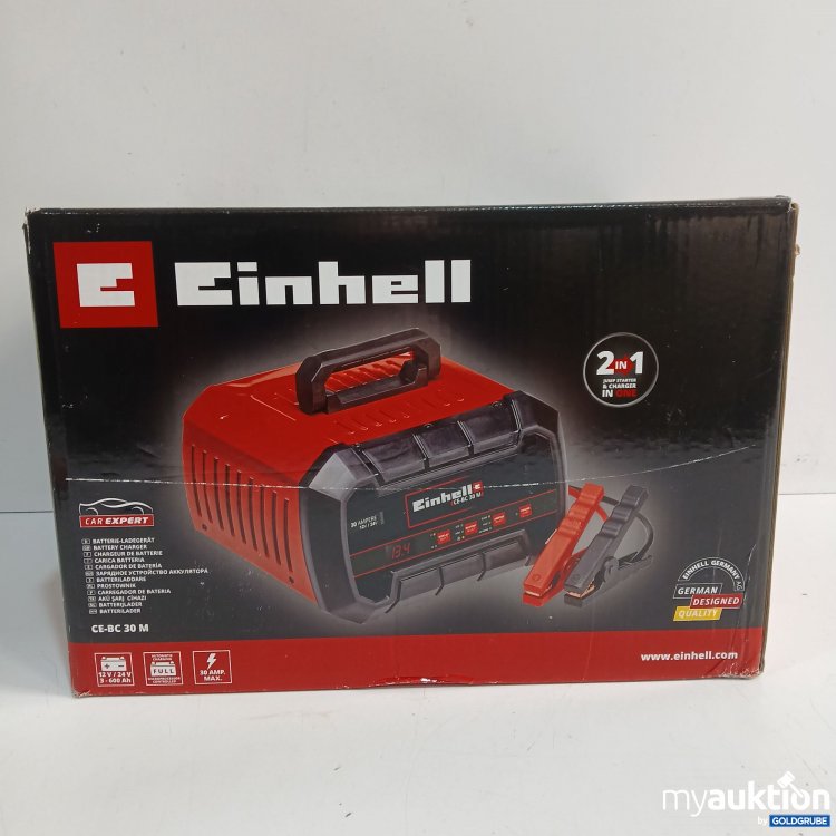 Artikel Nr. 953112: Einhell Batterie-Ladegerät CE-BC 30M 