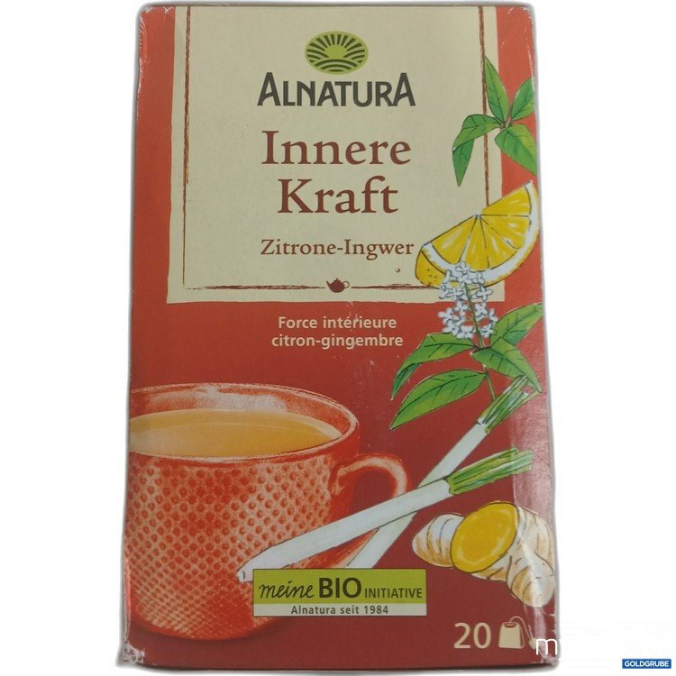 Artikel Nr. 977112 Artikel Nr. 977112: Alnatura Innere Kraft Zitrone-Ingwer 20Beutel