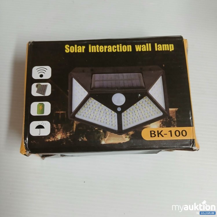 Artikel Nr. 978112: Solar interaction wall lamp BK-100