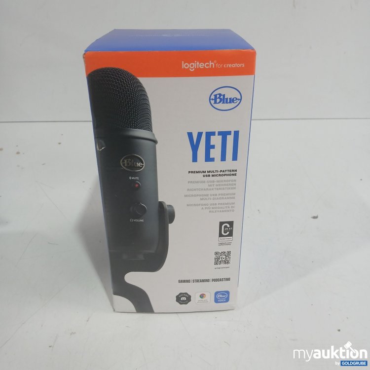 Artikel Nr. 986112 Artikel Nr. 986112: Logitech Blue Yeti Premium Multi Pattern USB Microphone