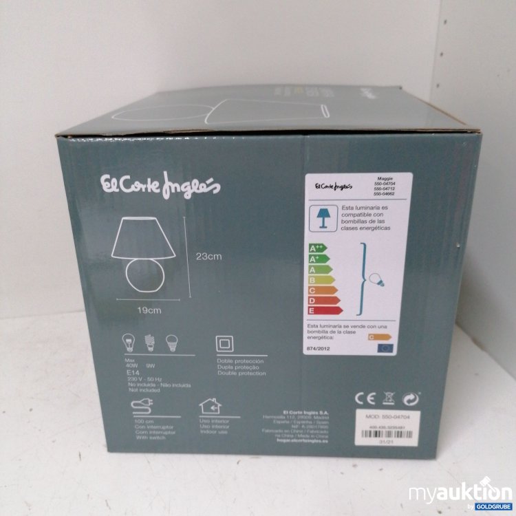 Artikel Nr. 319113 Artikel Nr. 319113: El Corte Ingles 550-04704 Tischlampe