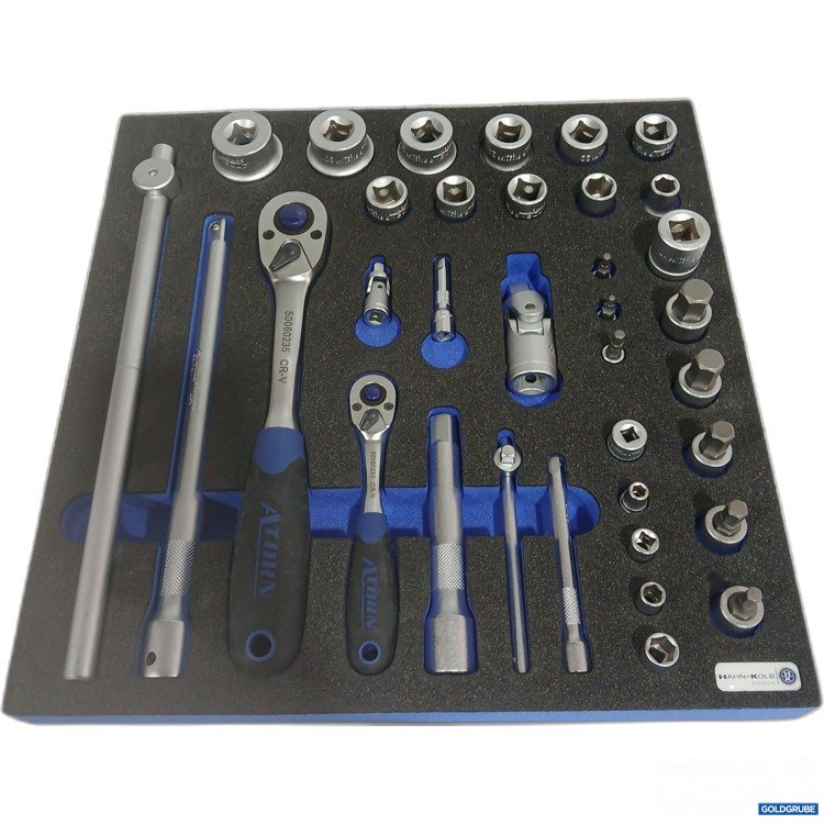 Artikel Nr. 443113: Hahn+Kolb Group Werlzeugwagen Einsatz ca. 34x34x3cm 