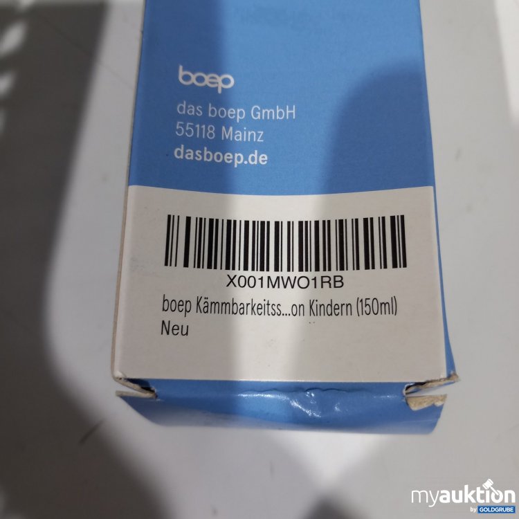 Artikel Nr. 470113 Artikel Nr. 470113: boep leicht kämm spray 150 ml