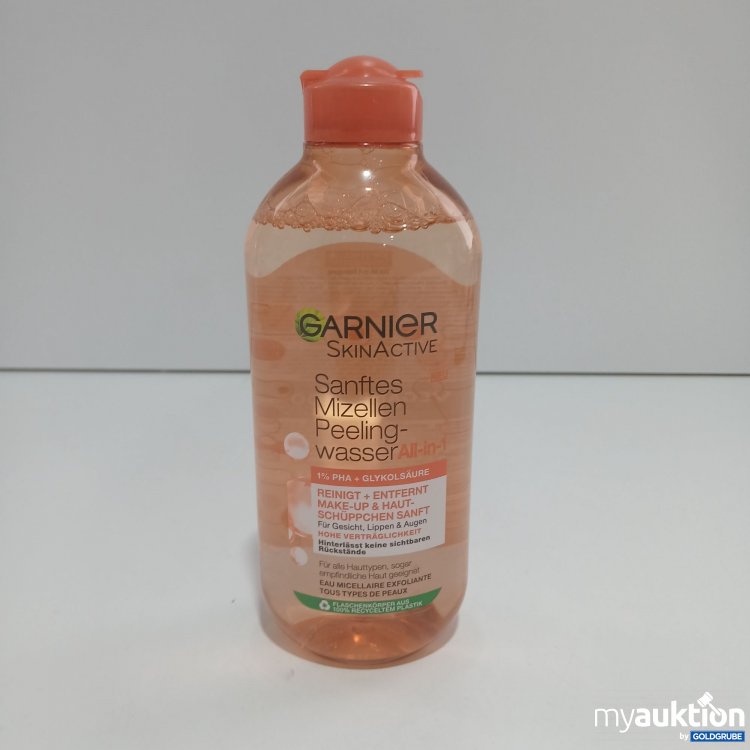 Artikel Nr. 820113 Artikel Nr. 820113: Garnier Sanftes Mizellen Peelingwasser 400ml
