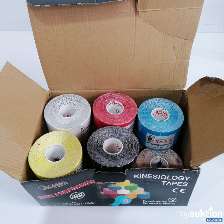 Artikel Nr. 850113 Artikel Nr. 850113: Alpidex Kinesiologie Tapes 5cm x 5m