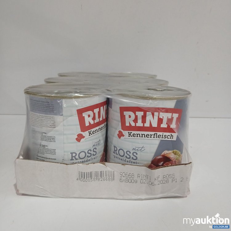 Artikel Nr. 861113: Rinti Kennerfleisch Ross 6x800g