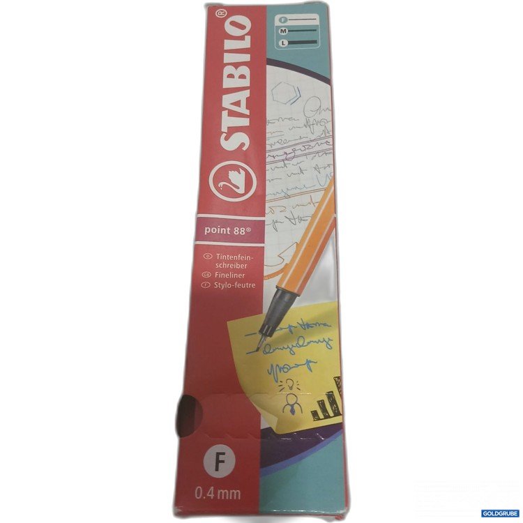 Artikel Nr. 887113: Stabilo Tintenfeinschreiber 0,4mm 10x Point 88