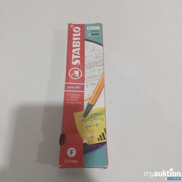 Artikel Nr. 887113: Stabilo Tintenfeinschreiber 0,4mm 10x Point 88